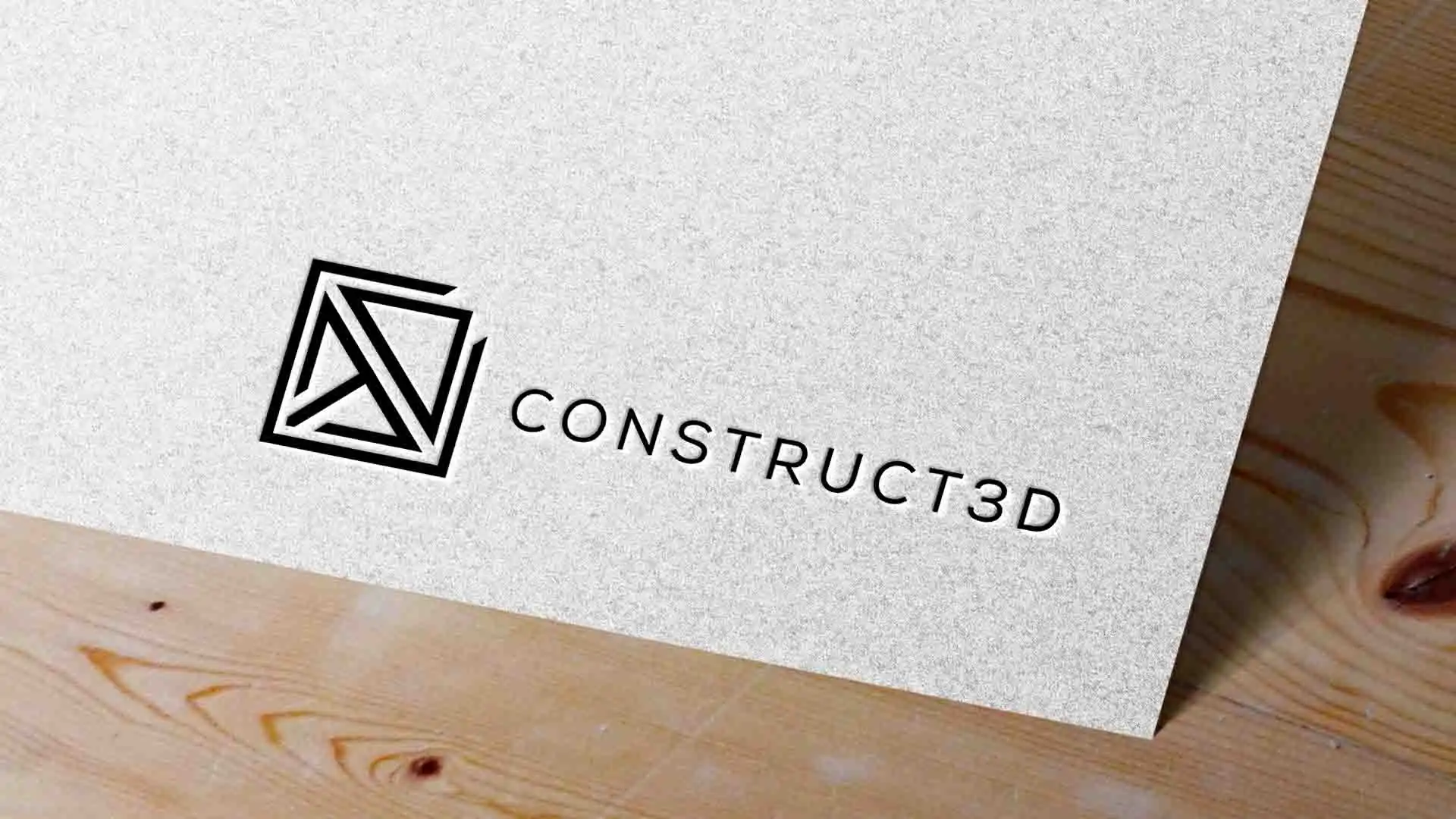Construct3D Logo Mockup construct3d logo mockup