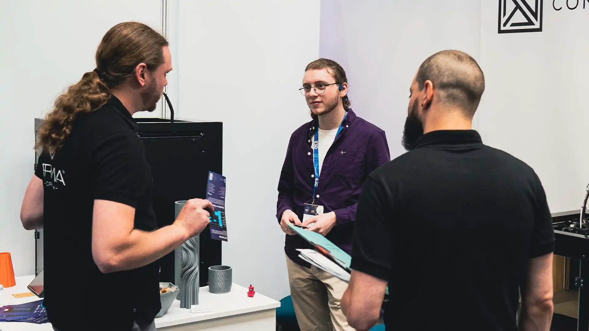 Jacob Lord Construct3D jacob lord speaks to interested parties