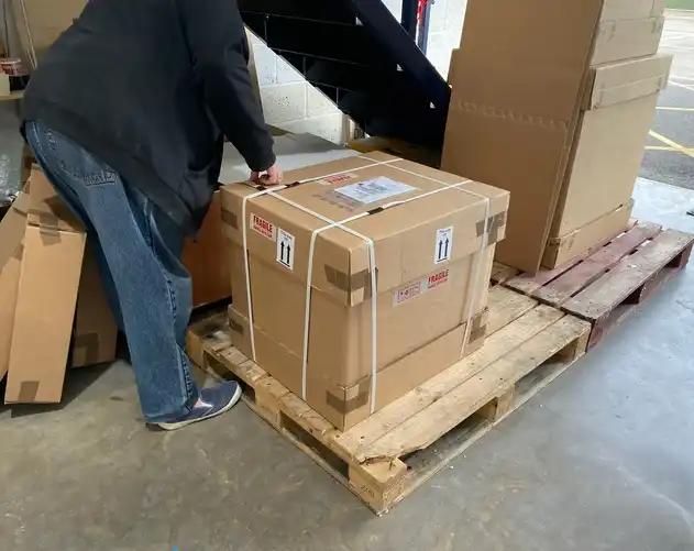 A 3D Printer in its packaging